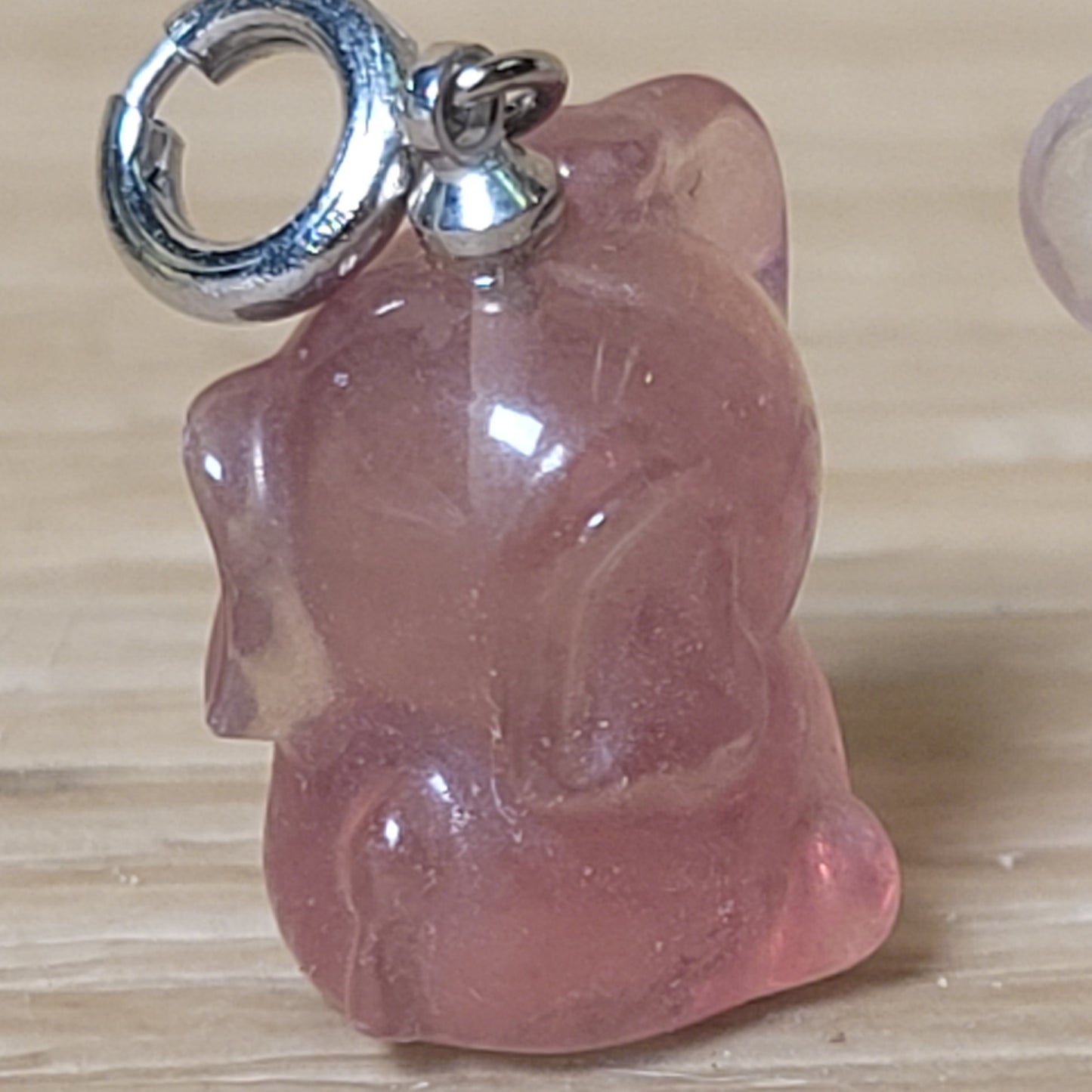 Fluorite Elephant Charms