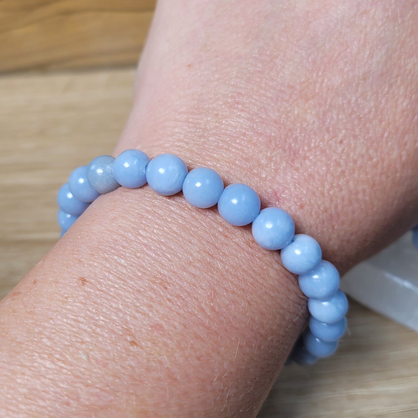 Angelite Bracelet - 8mm