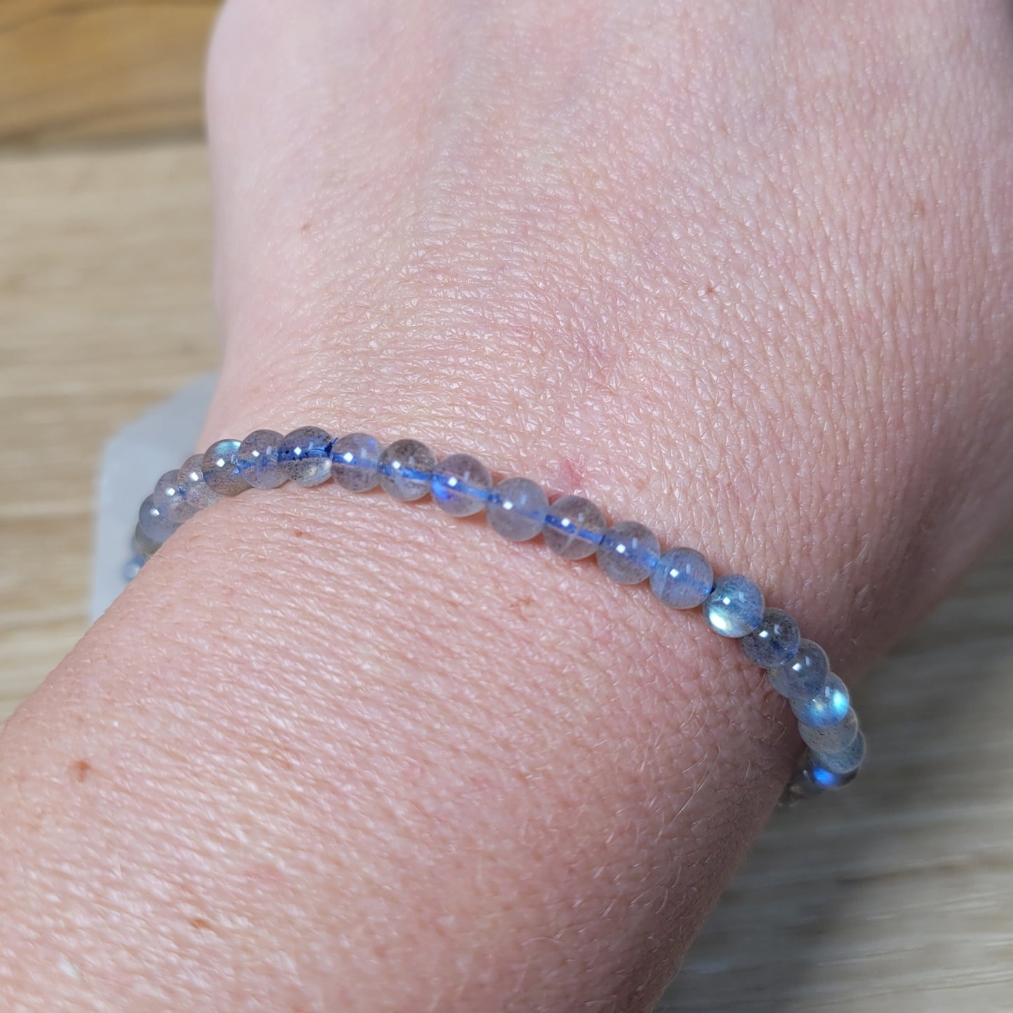 Labradorite Bracelet - 4mm to 5mm