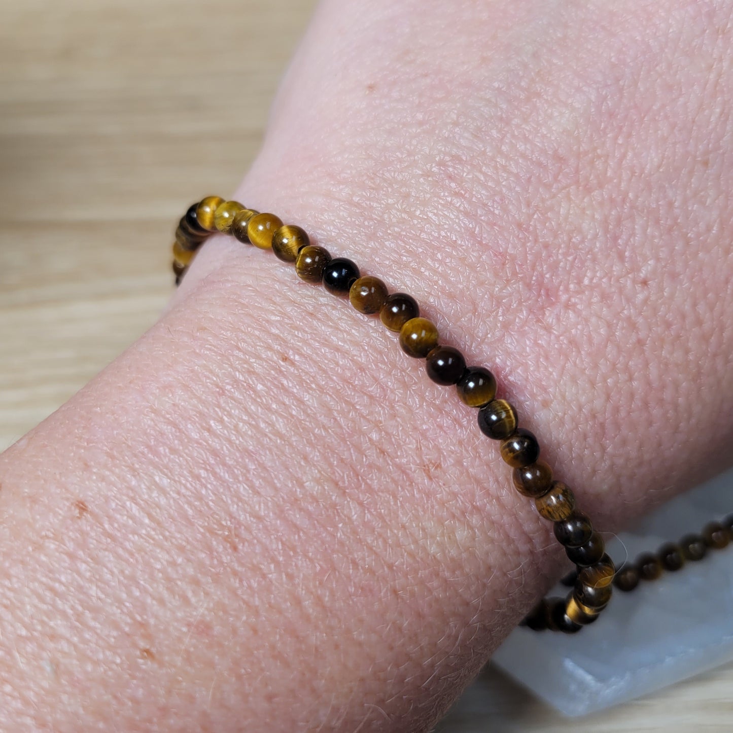 Tiger Eye Bracelet - 3.5mm to 4mm