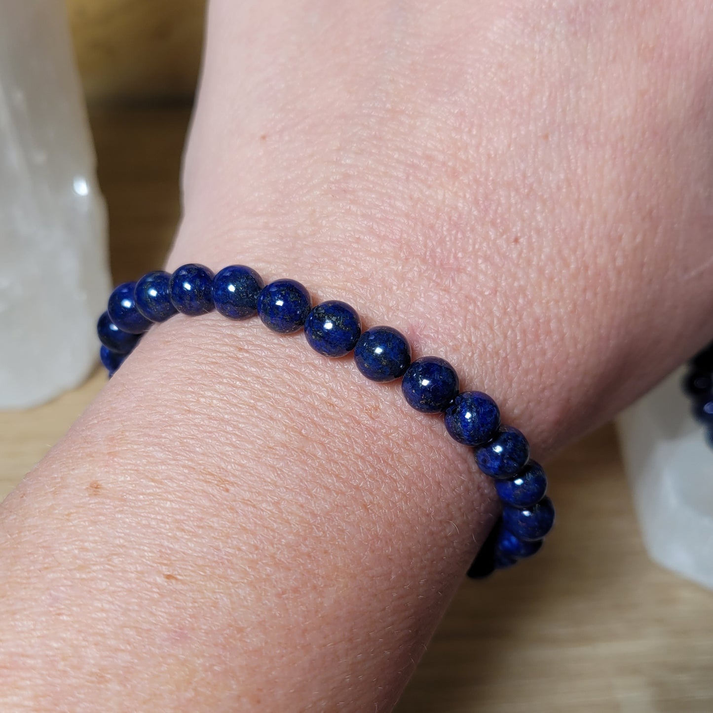 Lapis Lazuli Bracelet - 6.5mm to 7mm