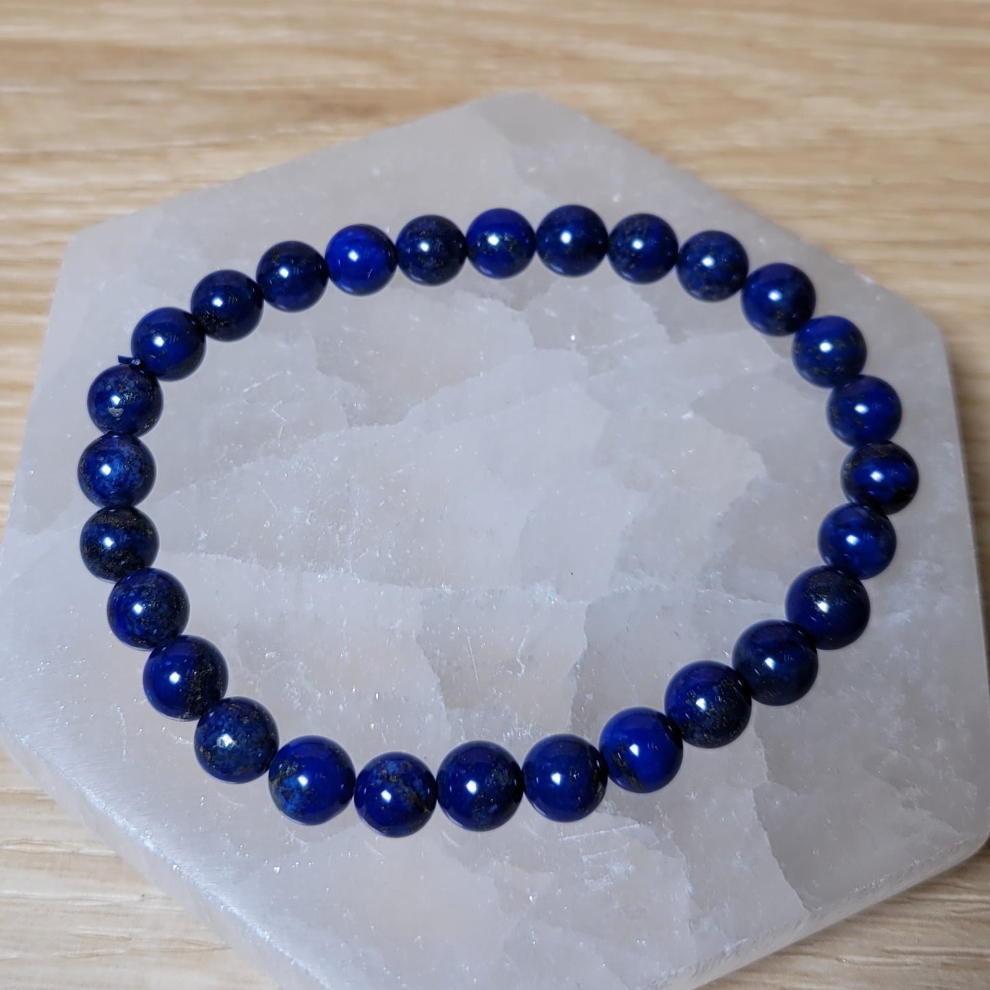 Lapis Lazuli Bracelet - 6.5mm to 7mm