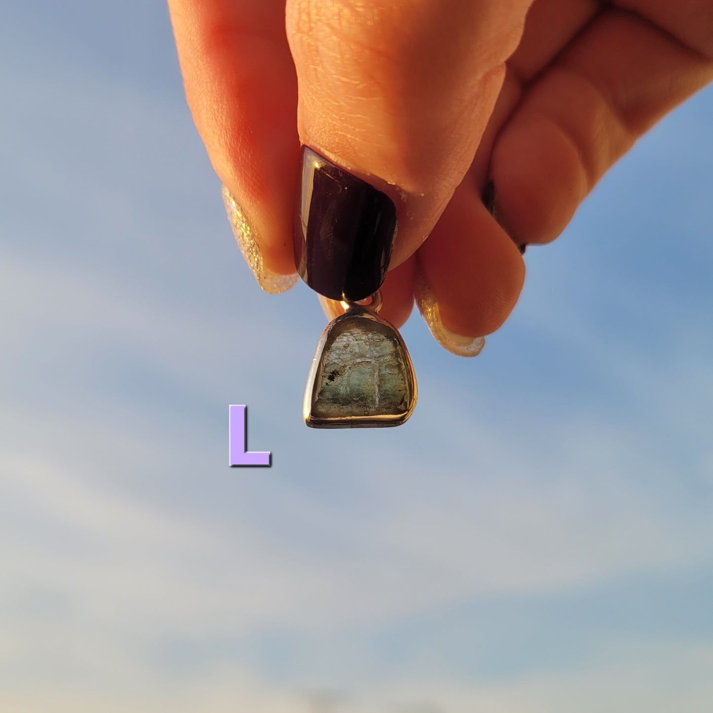 Moldavite Sterling Silver Pendent