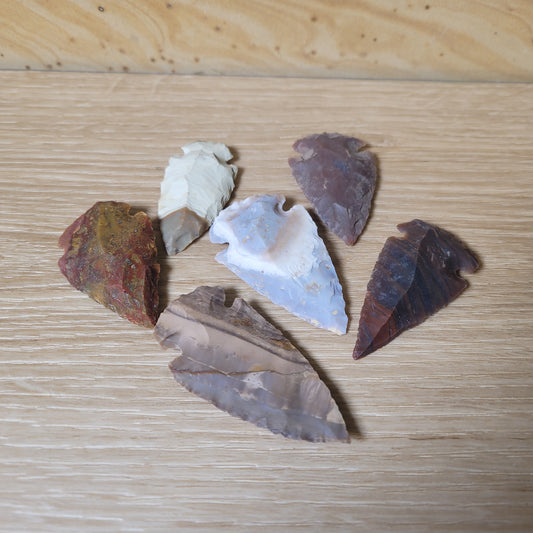 Jasper Arrowheads