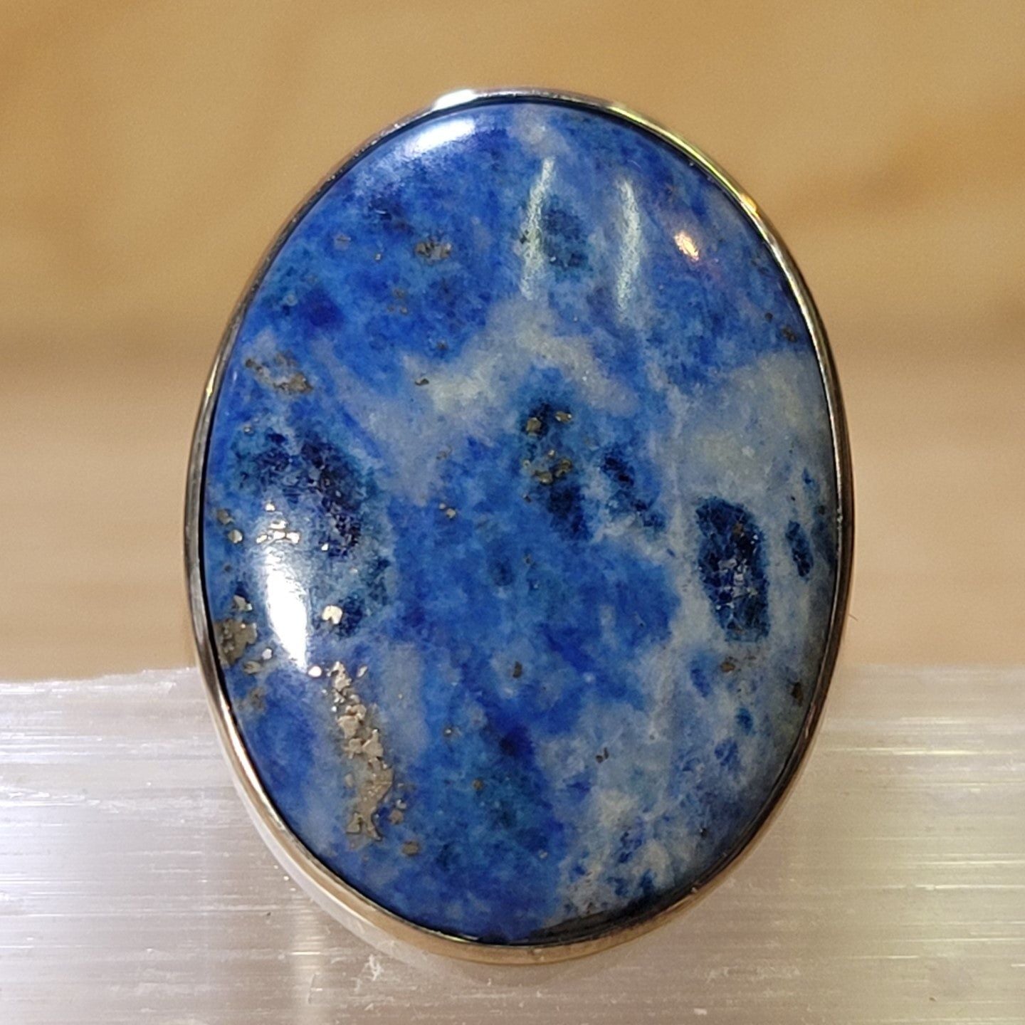 Lapis Lazuli Adjustable Ring