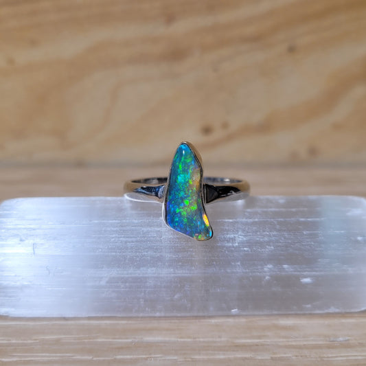Ethiopian Opal - Size 8 Ring