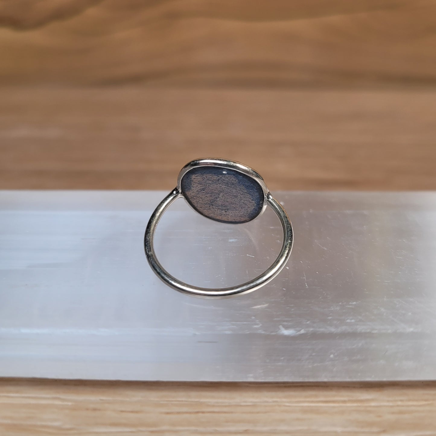 Labradorite Sterling Silver Ring - Size 6