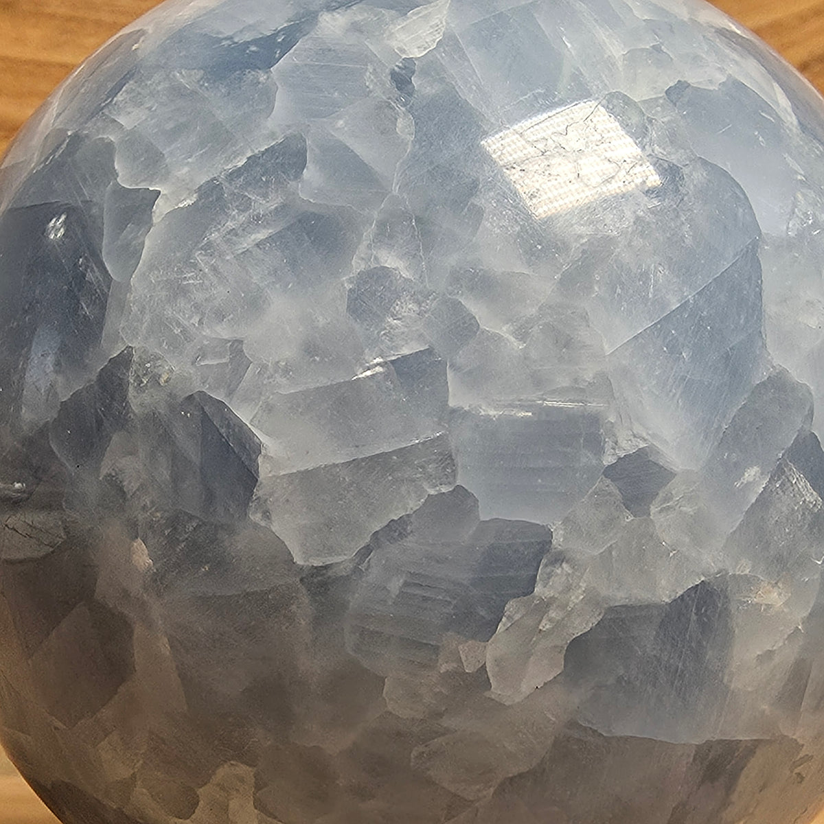 Blue Calcite Sphere