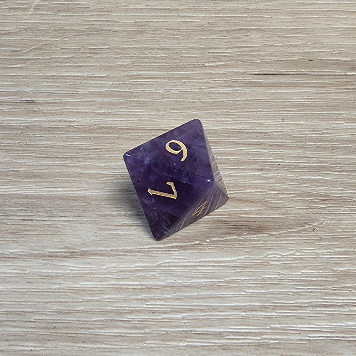 Amethyst Dungeons & Dragons Polyhedral Set