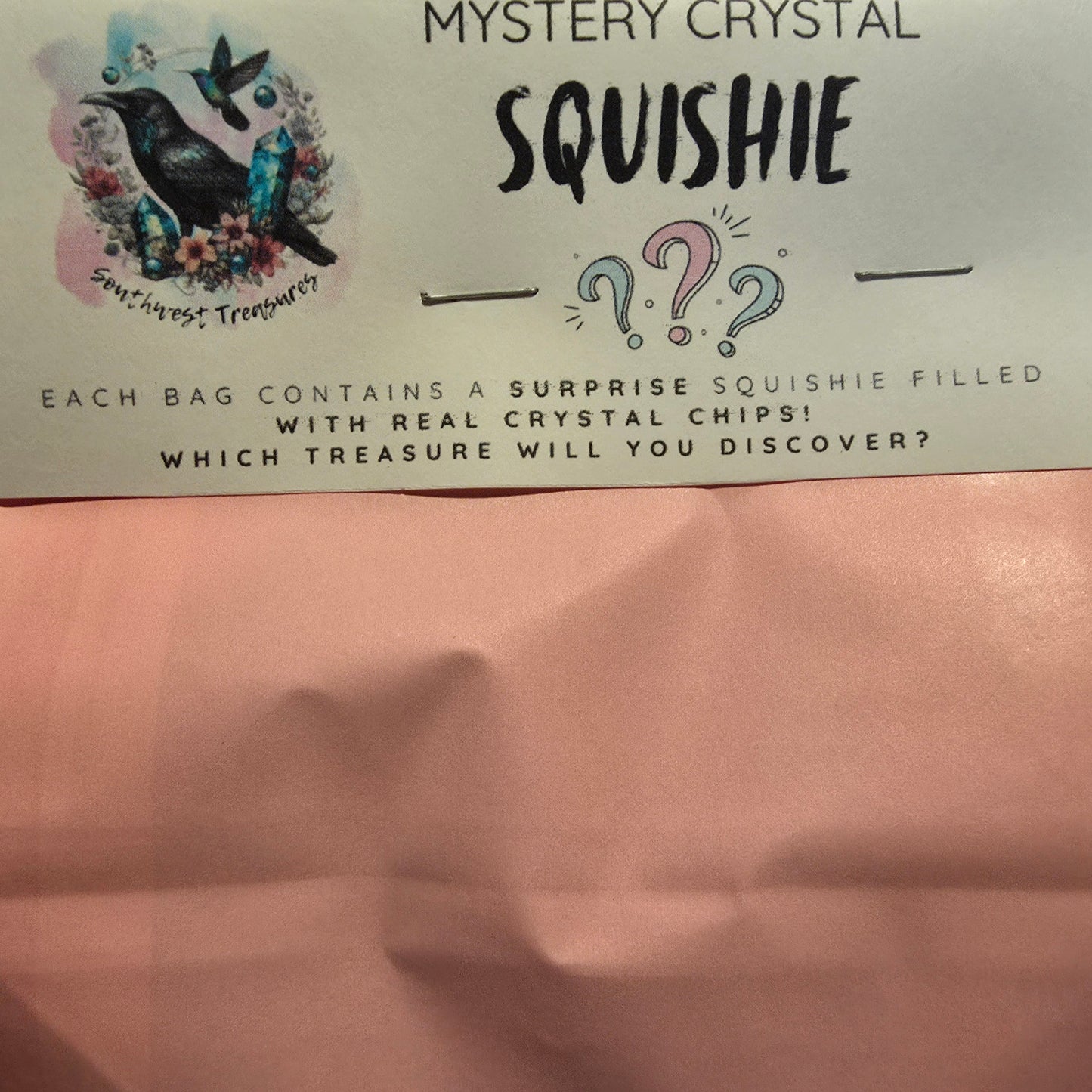 Mystery Crystal Squishies | Real Crystal Chips