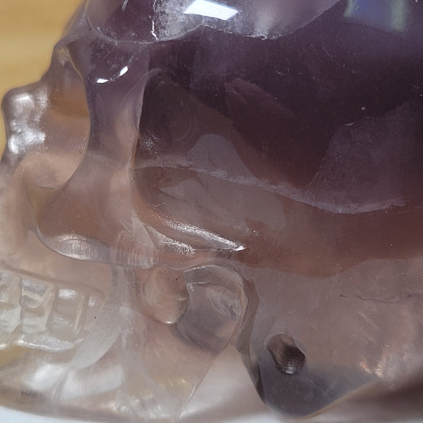 Fluorite 2" Skull