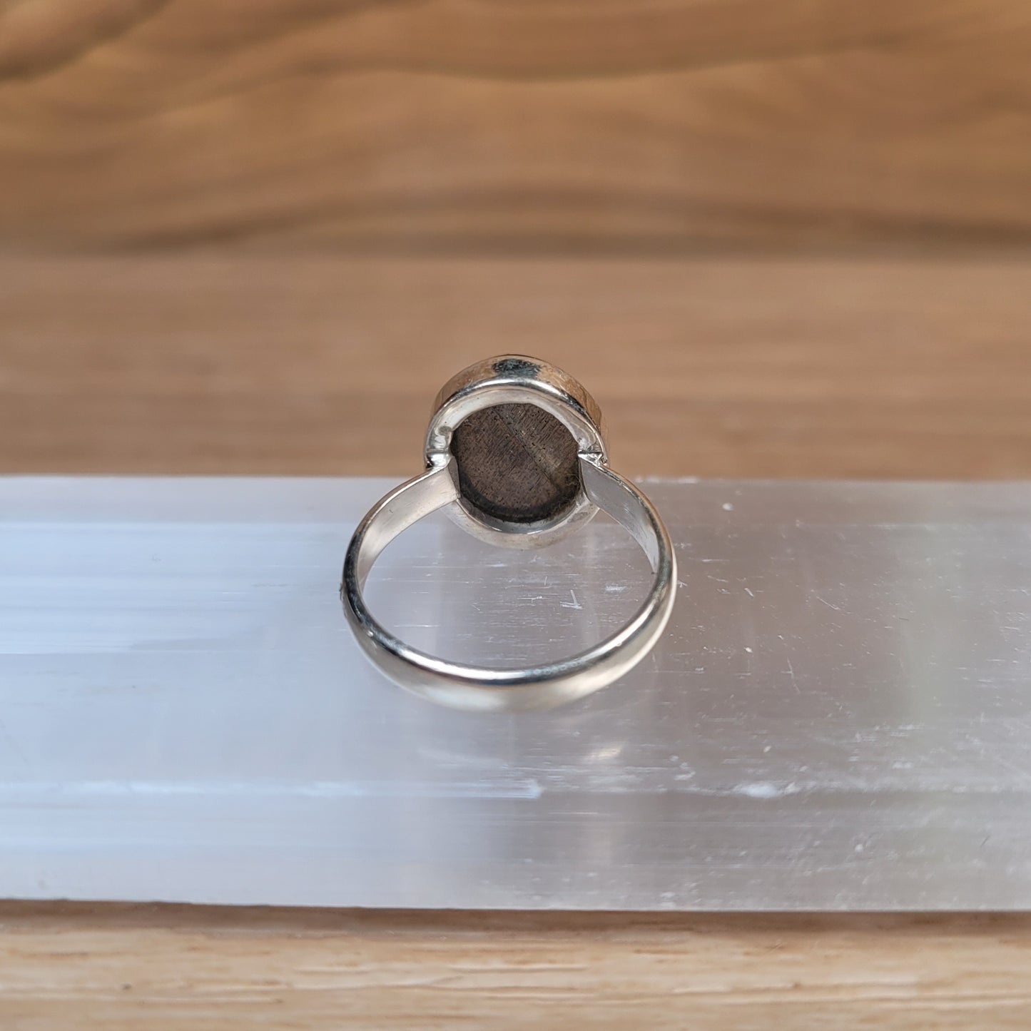 Labradorite Sterling Silver Ring - Size 6