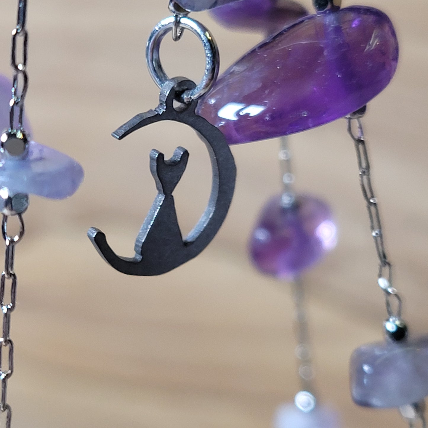 Double Hanging Sphere Holder