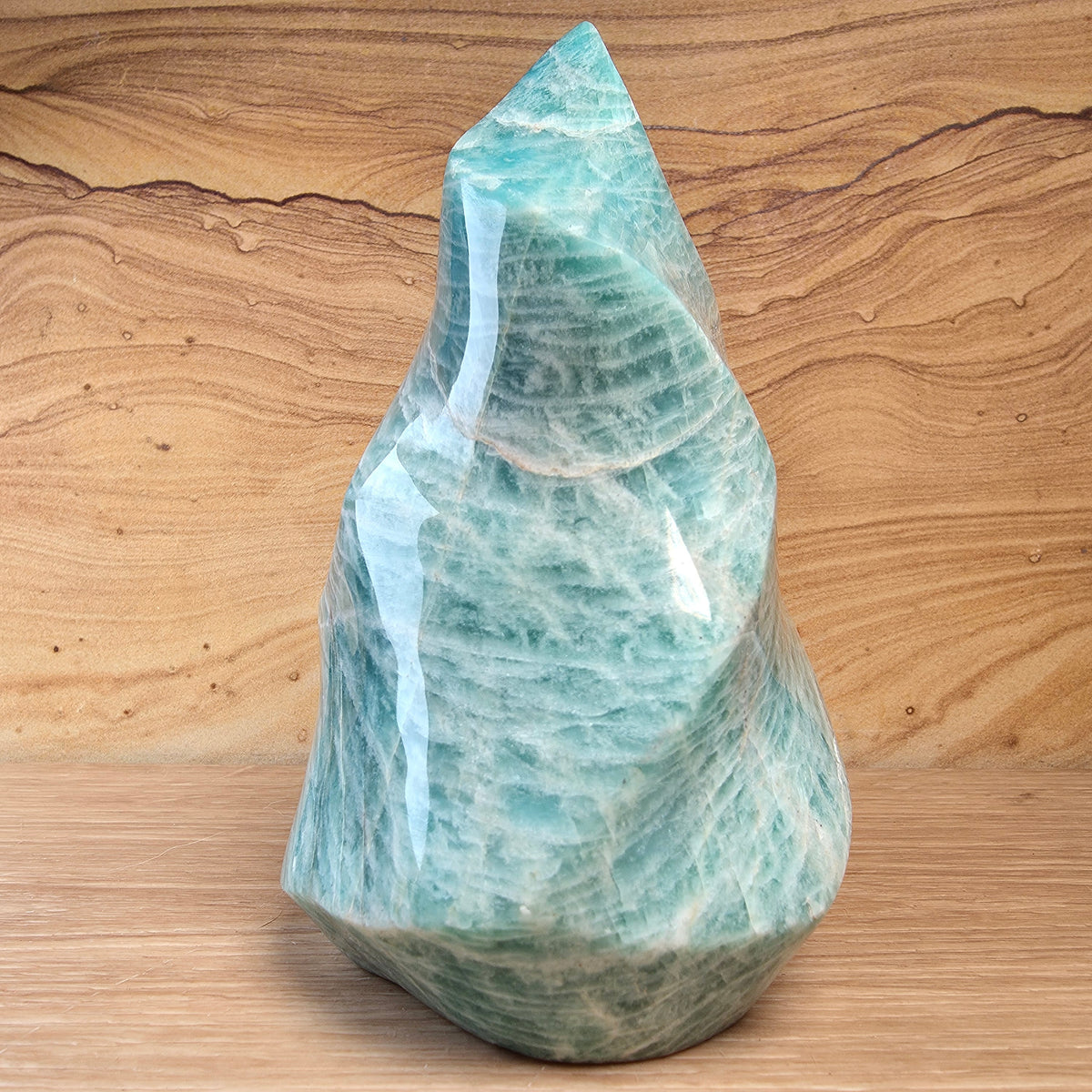 Amazonite Flame | Silver Flash