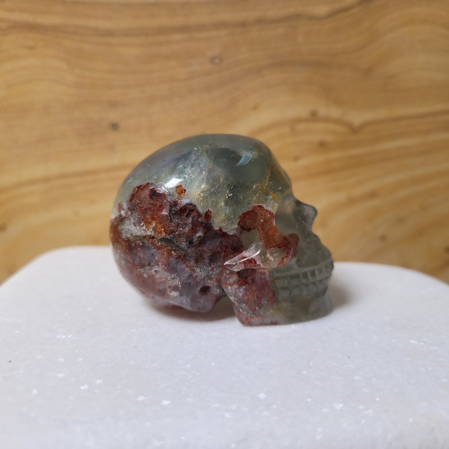 Fluorite 2" Skull