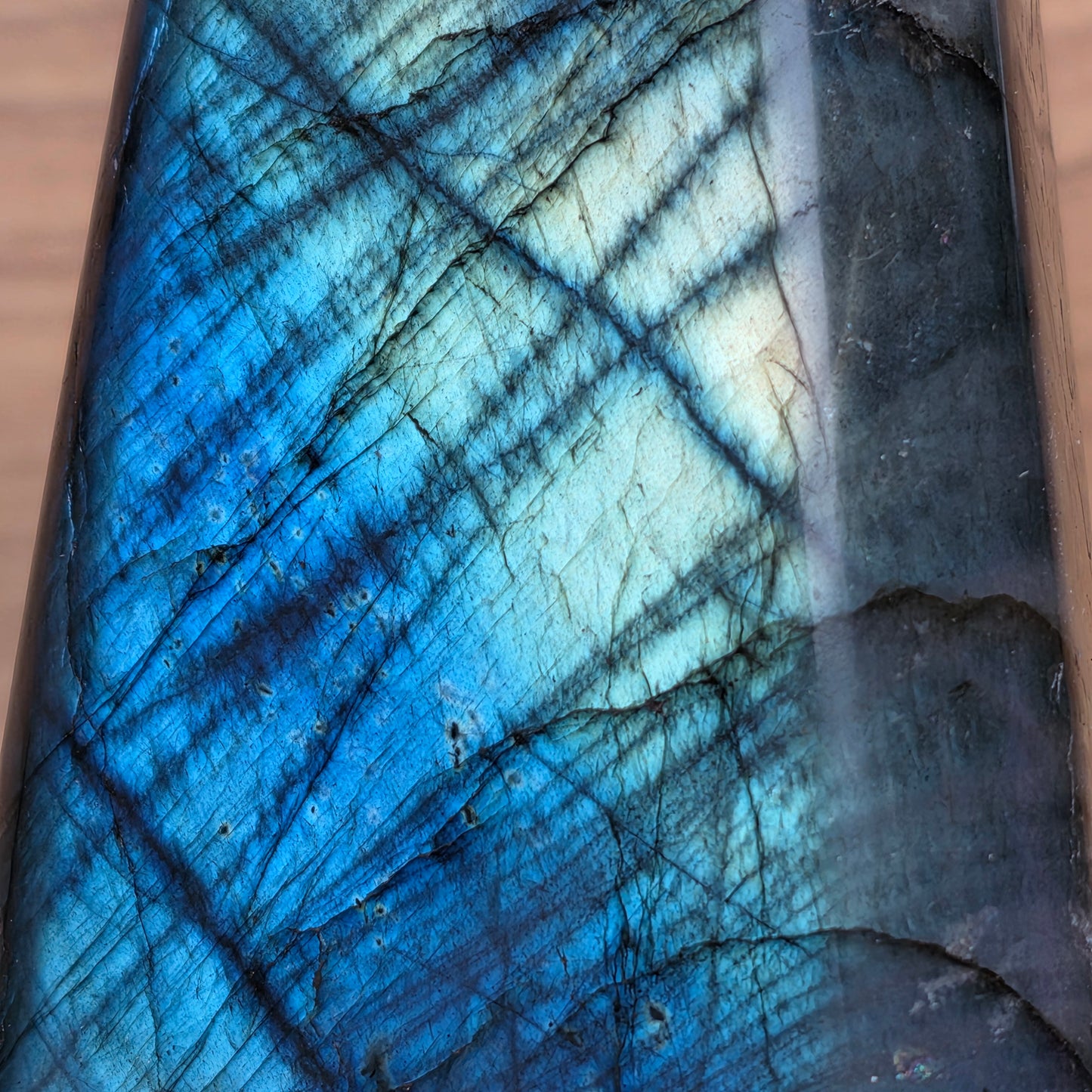 Labradorite Freeform | Electric Blue Flash