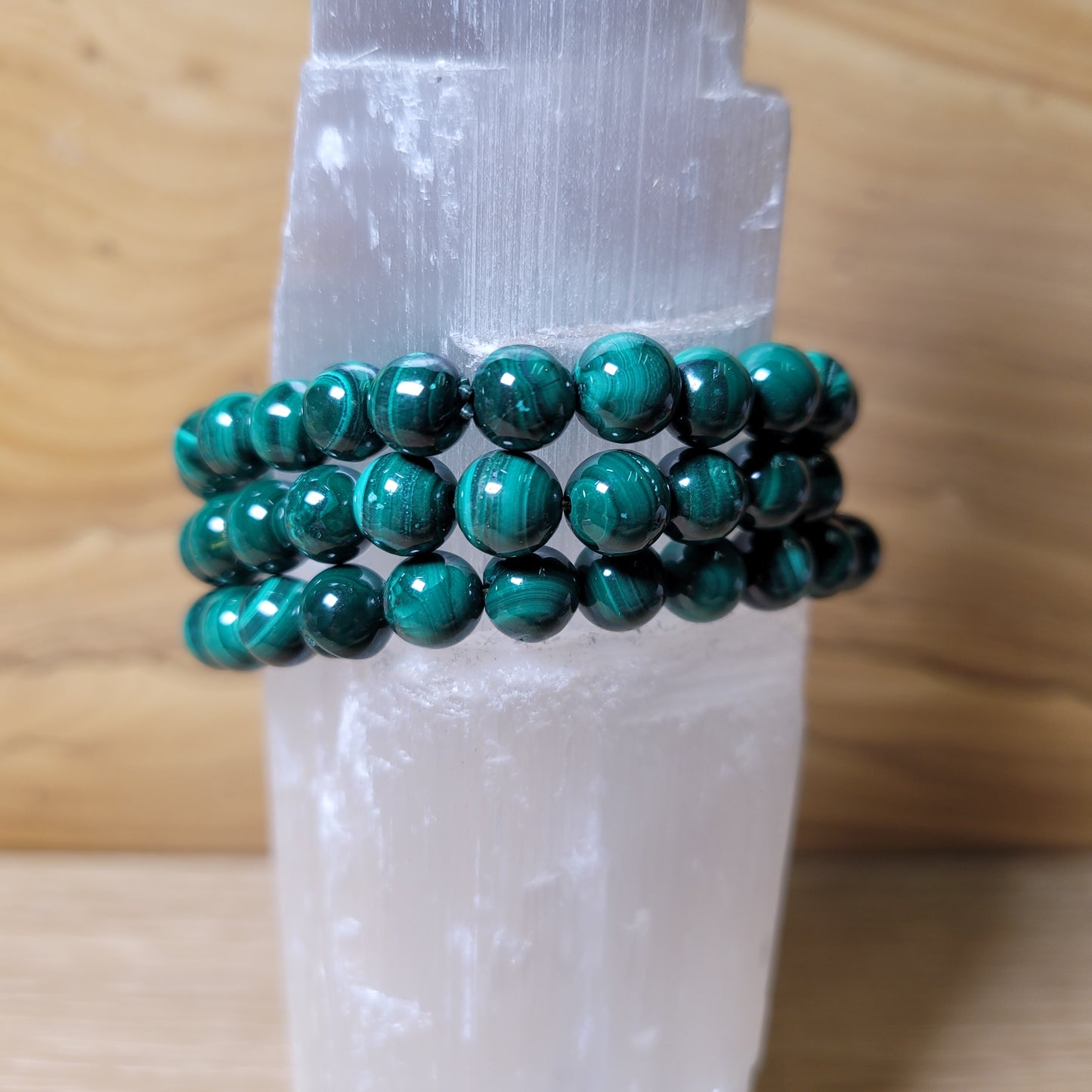 Malachite Bracelet - 7mm to 7.5mm
