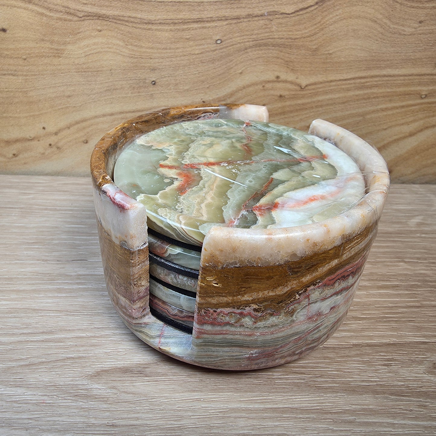 Coaster Sets | Banded Calcite
