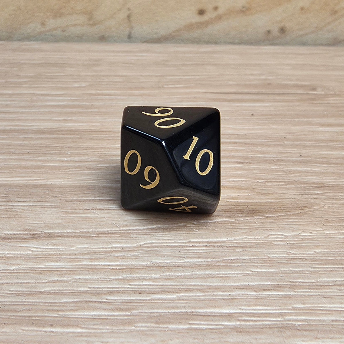 Obsidian Dungeons & Dragons Polyhedral Set