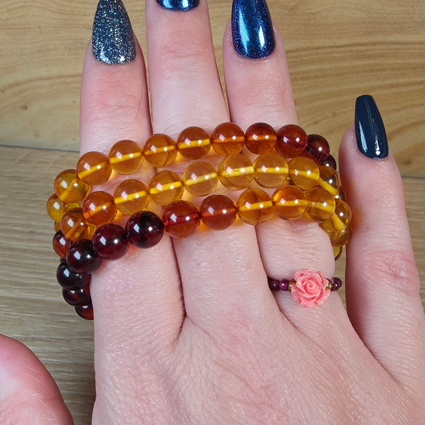 Baltic Amber Bracelet - 7.5mm to 8mm