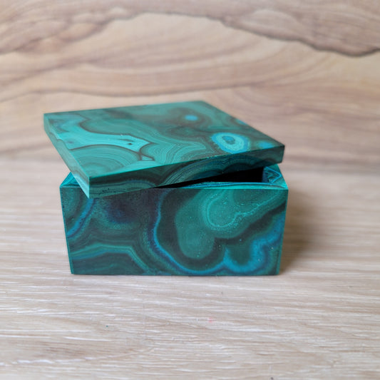 Malachite & Chrysocolla Box