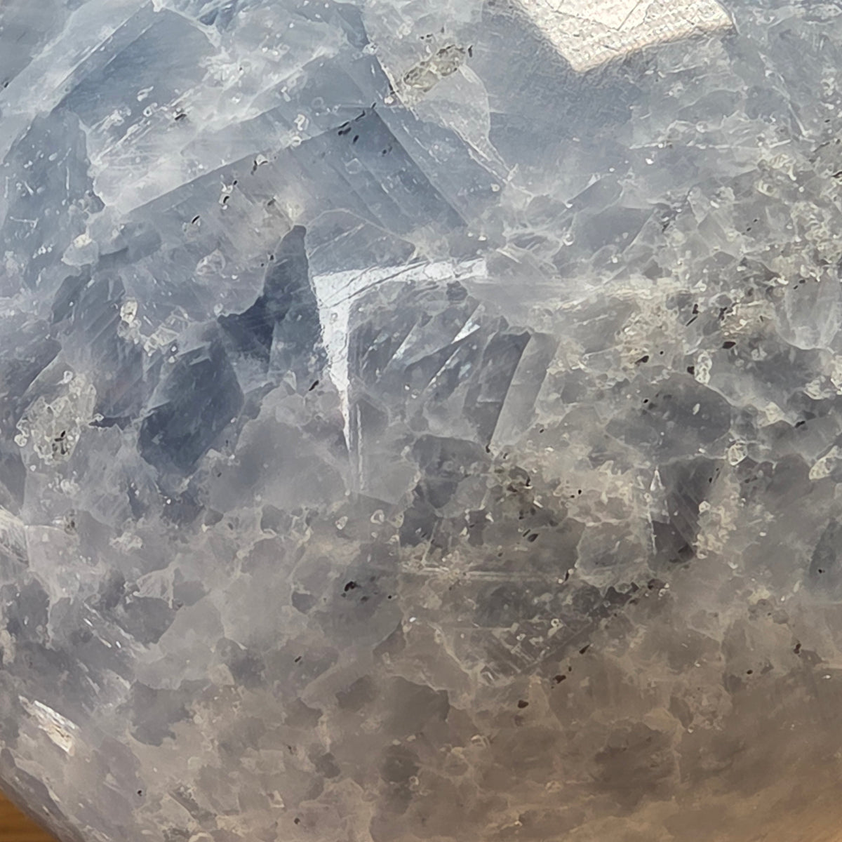 Blue Calcite Sphere
