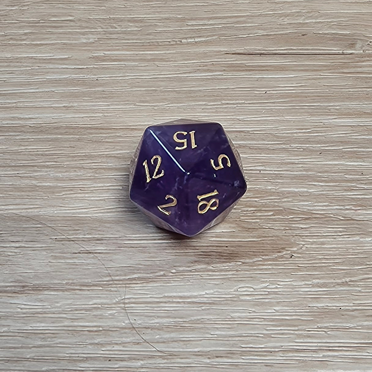 Amethyst Dungeons & Dragons Polyhedral Set