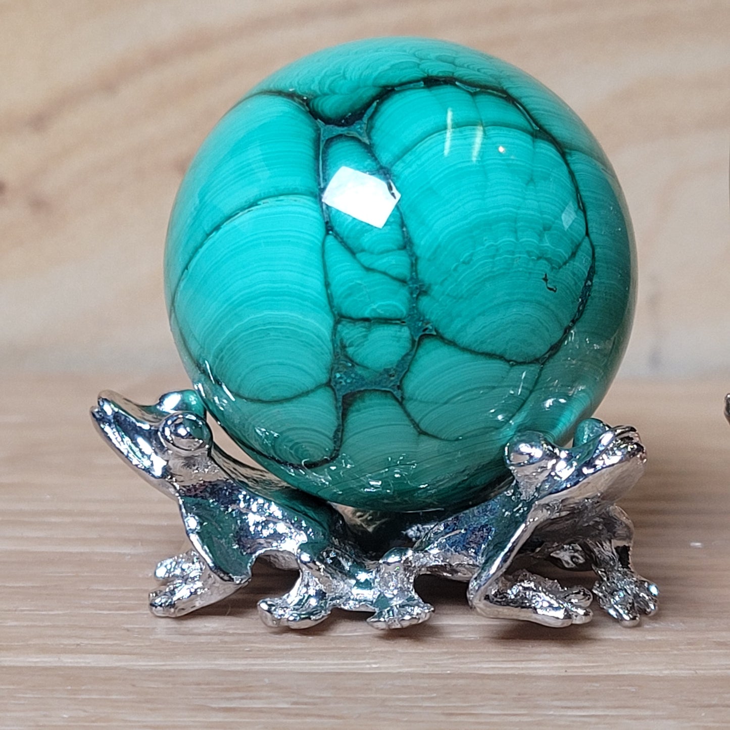 Frog Sphere Holder