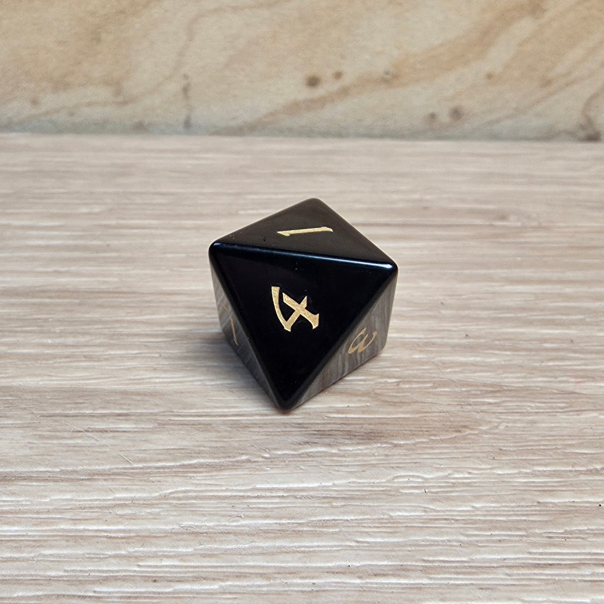 Obsidian Dungeons & Dragons Polyhedral Set