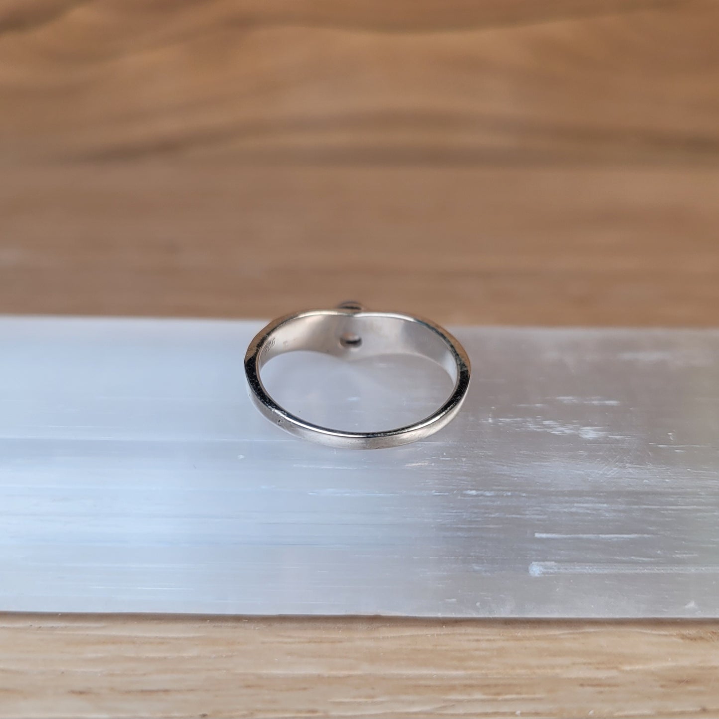 Moonstone Sterling Silver Ring - Size 5