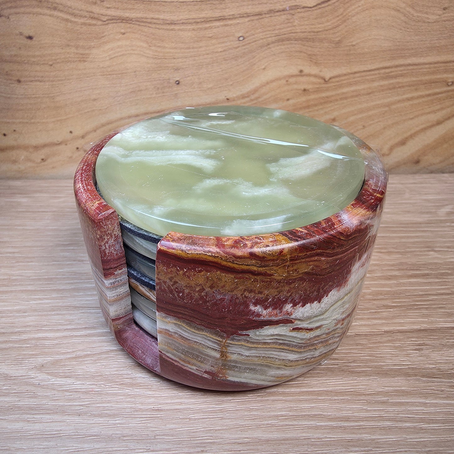 Coaster Sets | Banded Calcite