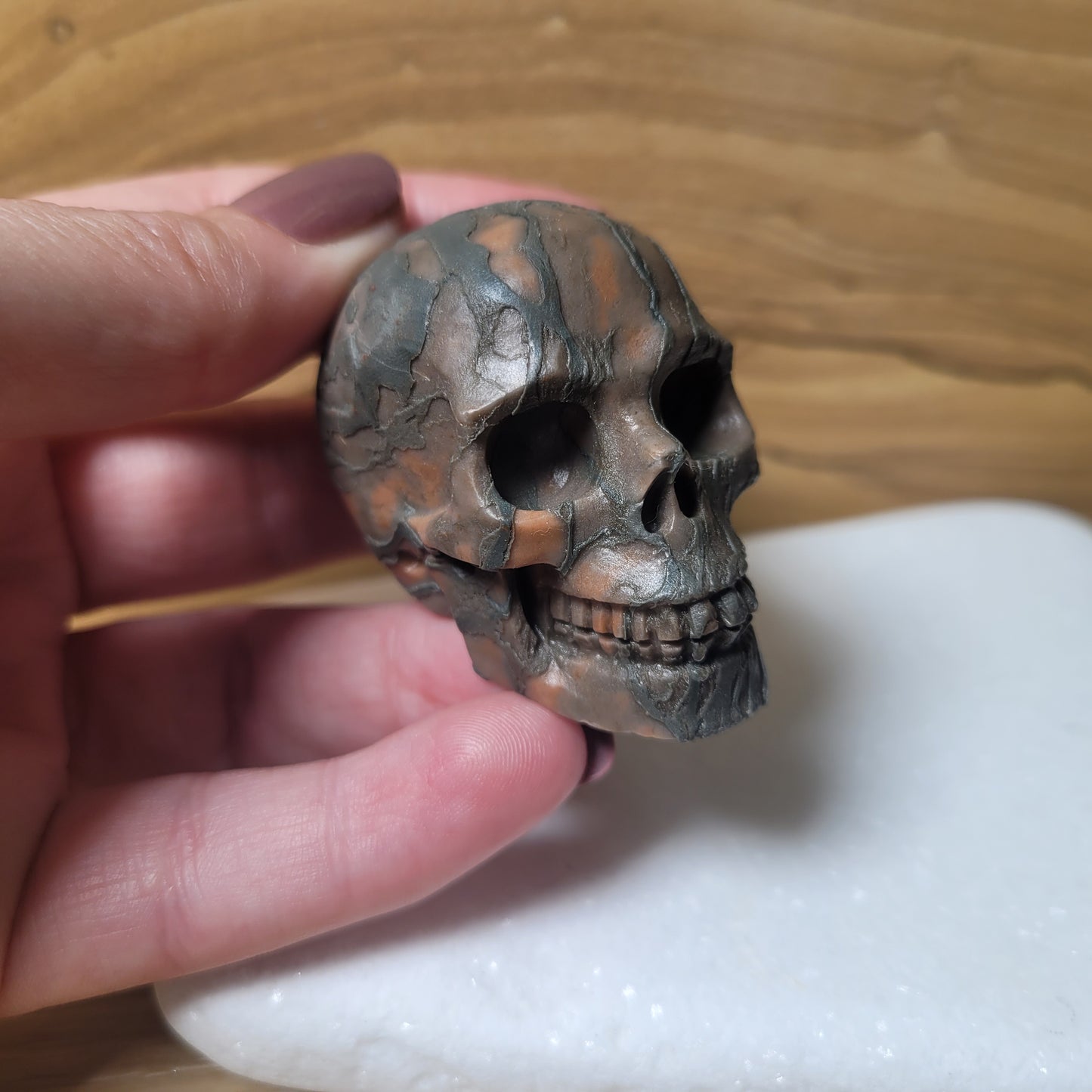Map Jasper 2" Skull