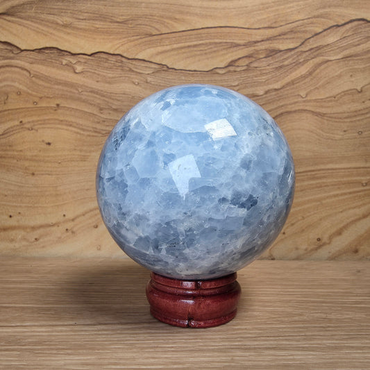 Blue Calcite Sphere