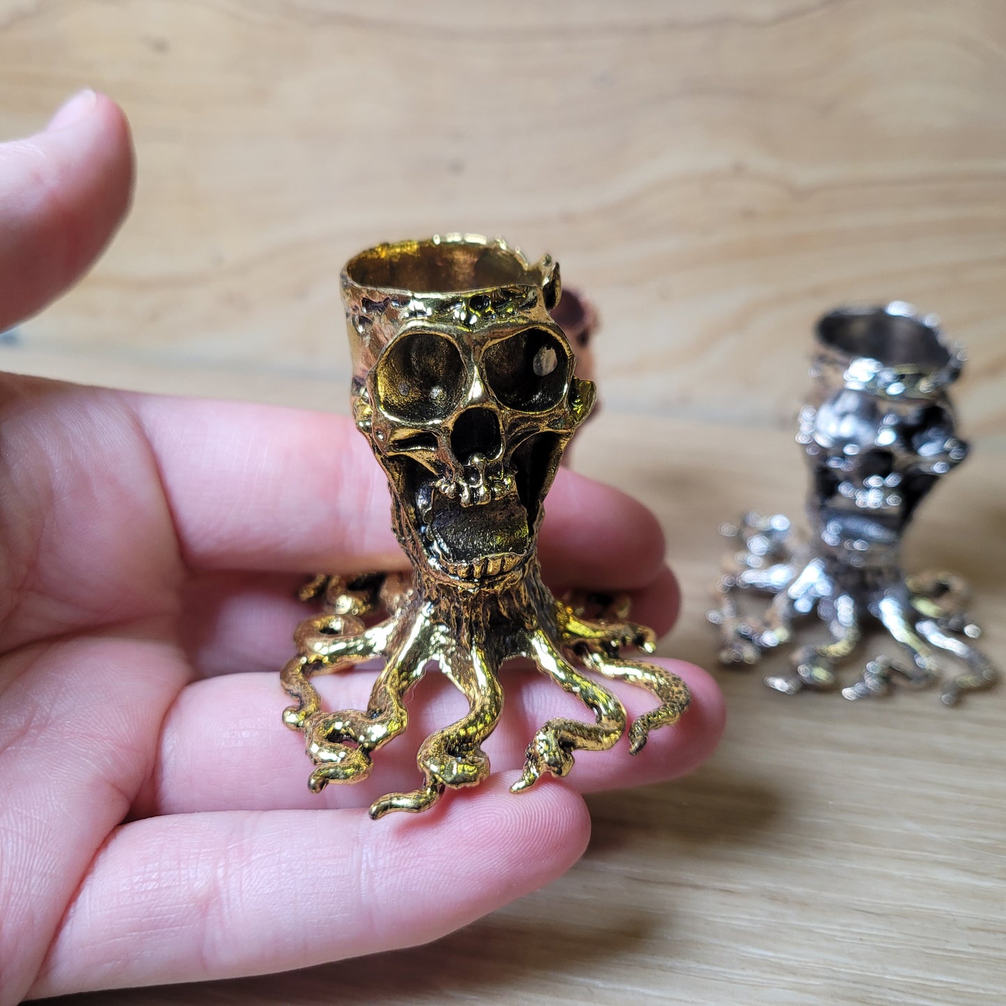 Octopus Skull Sphere Holder