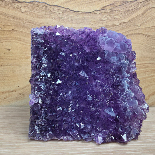 Amethyst & Agate Cut Base Freeform