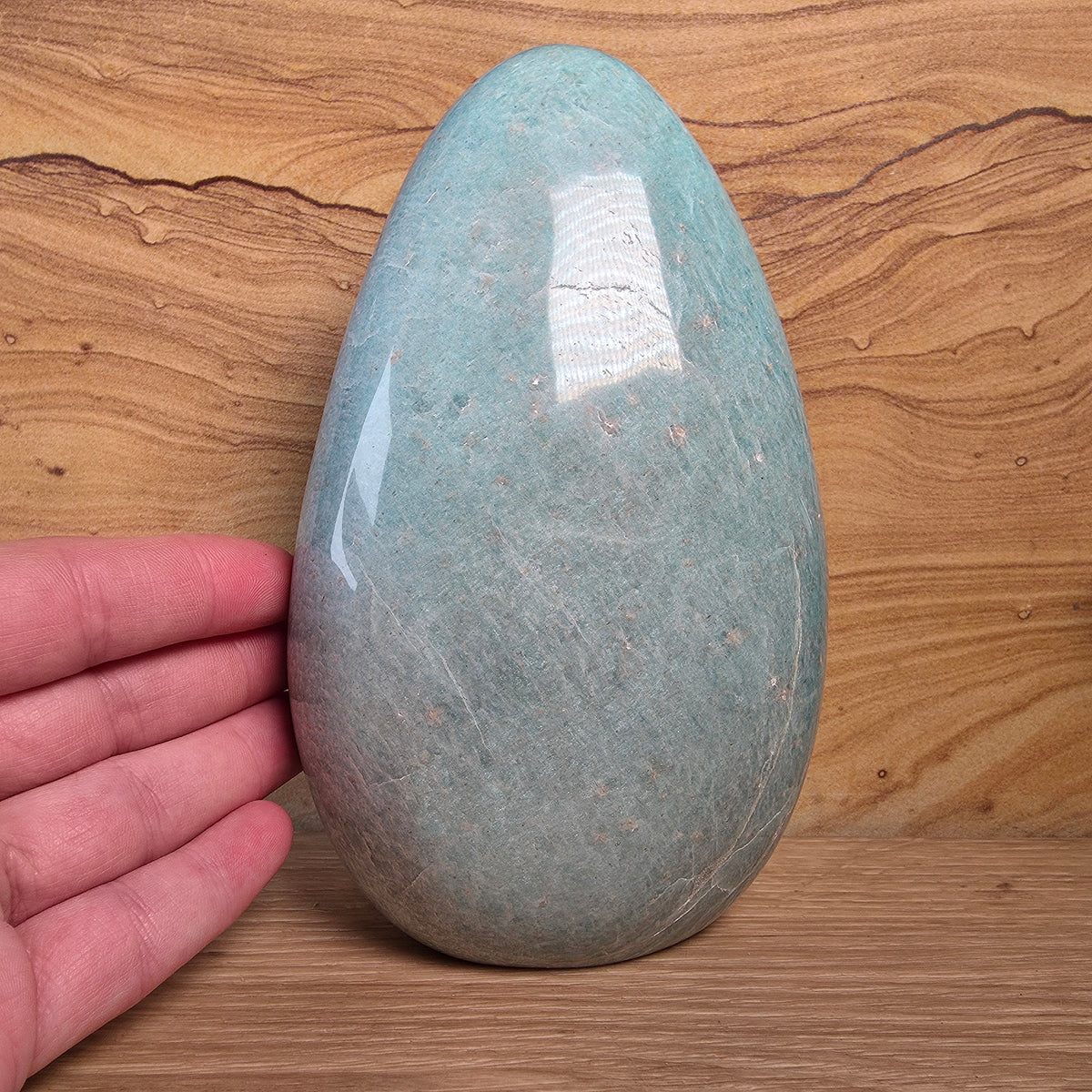 Amazonite Free-form | Silver Flash