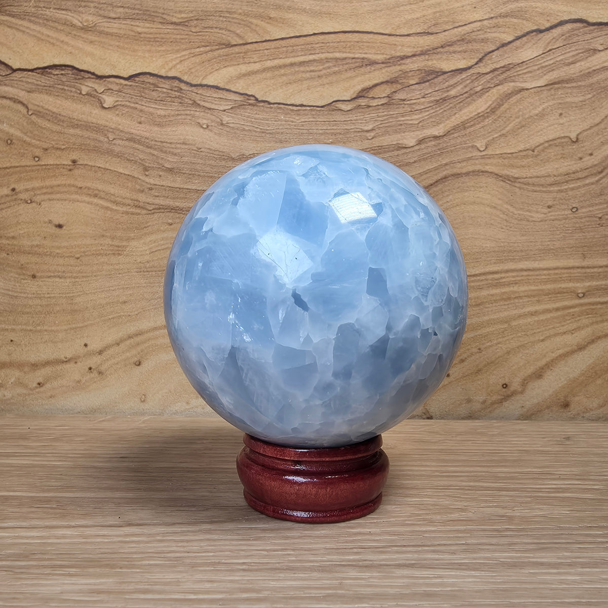 Blue Calcite Sphere