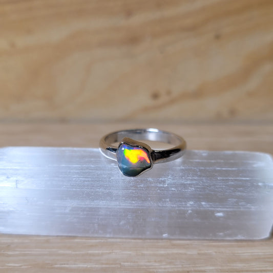 Ethiopian Opal - Size 6 Ring