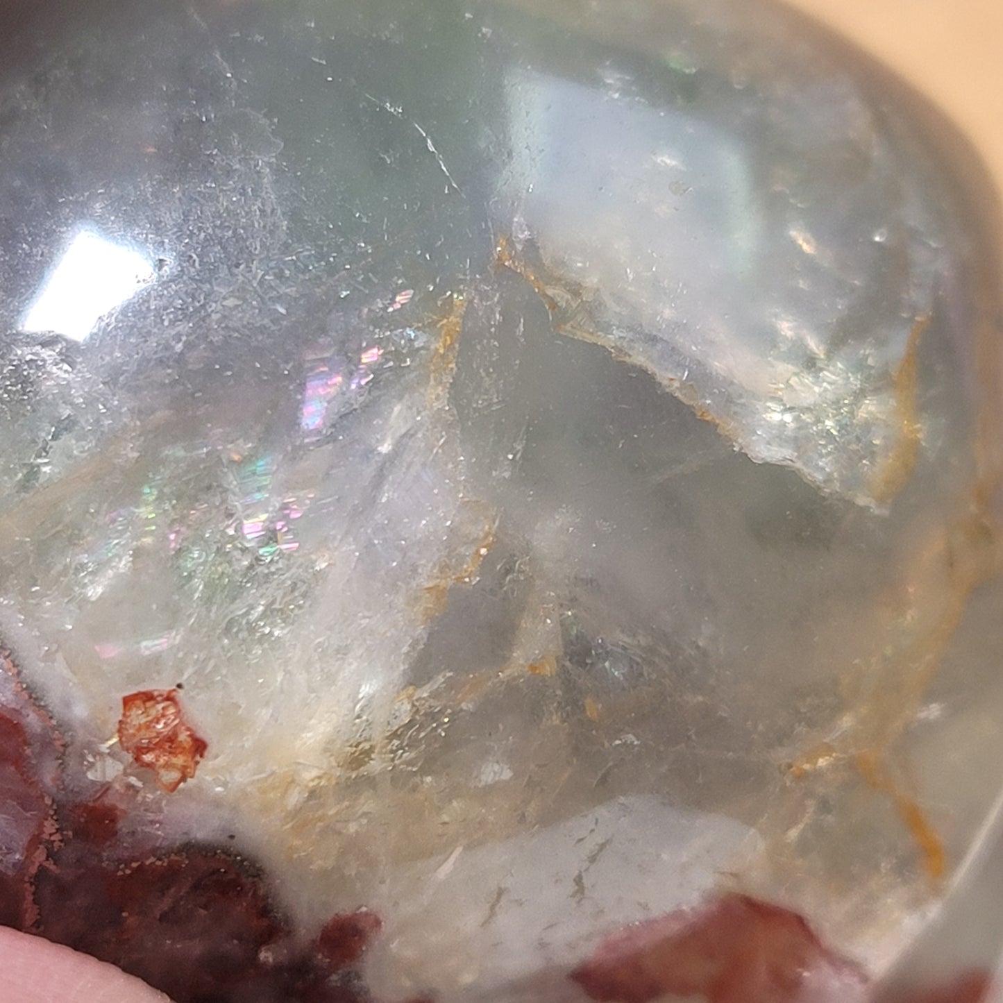 Fluorite 2" Skull