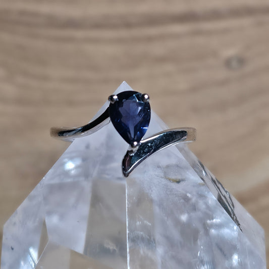 Iolite Sterling Silver Ring - Size 6