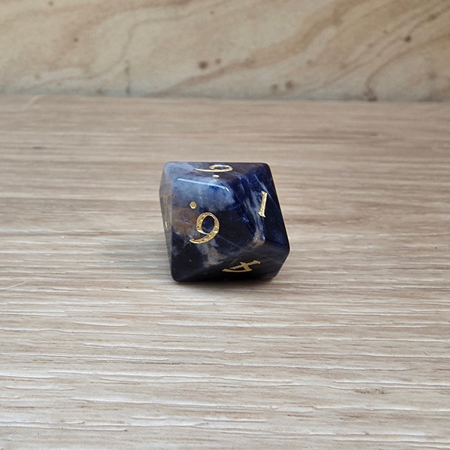 Sodalite Dungeons & Dragons Polyhedral Set