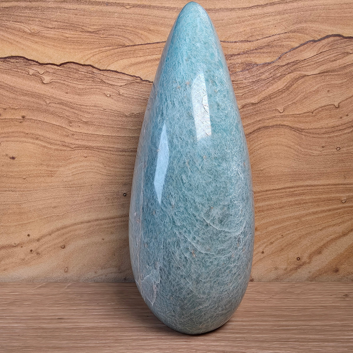 Amazonite Free-form | Silver Flash