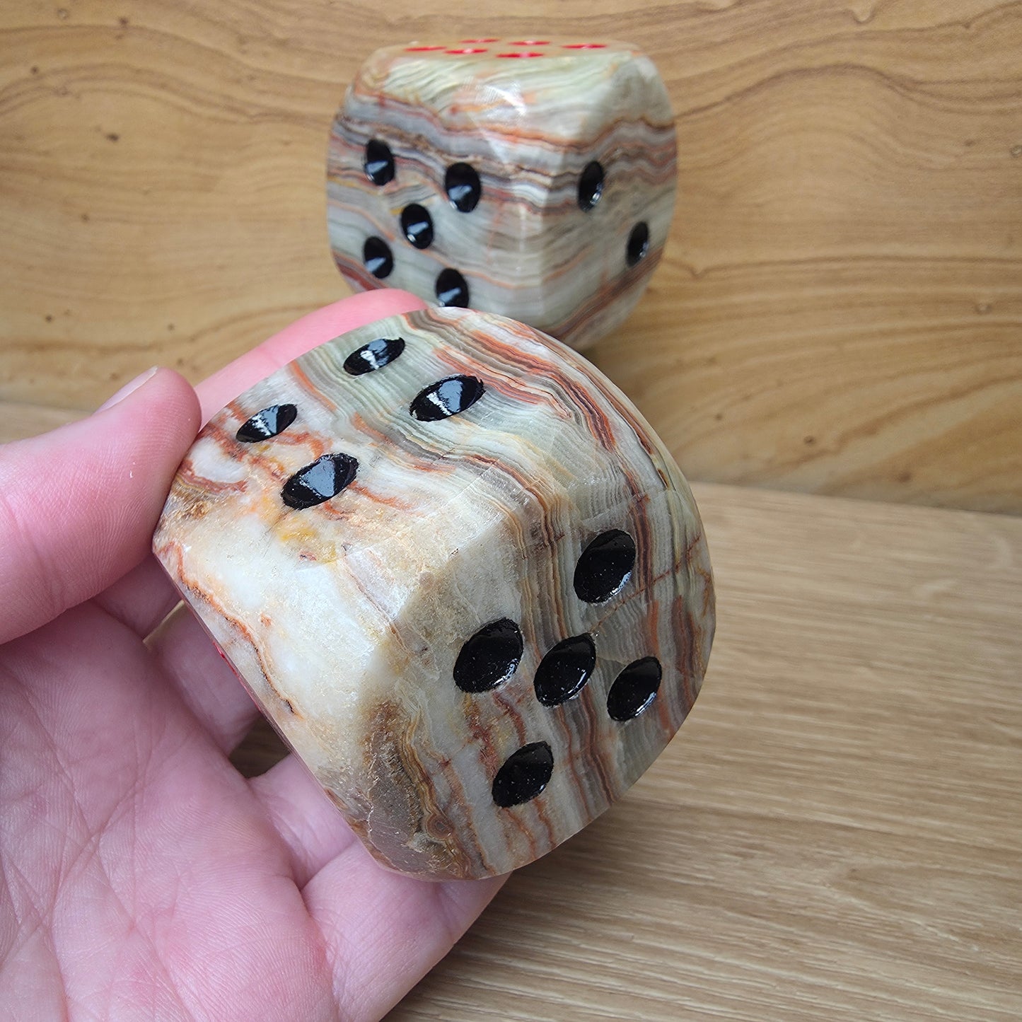 Jumbo Dice | Banded Calcite