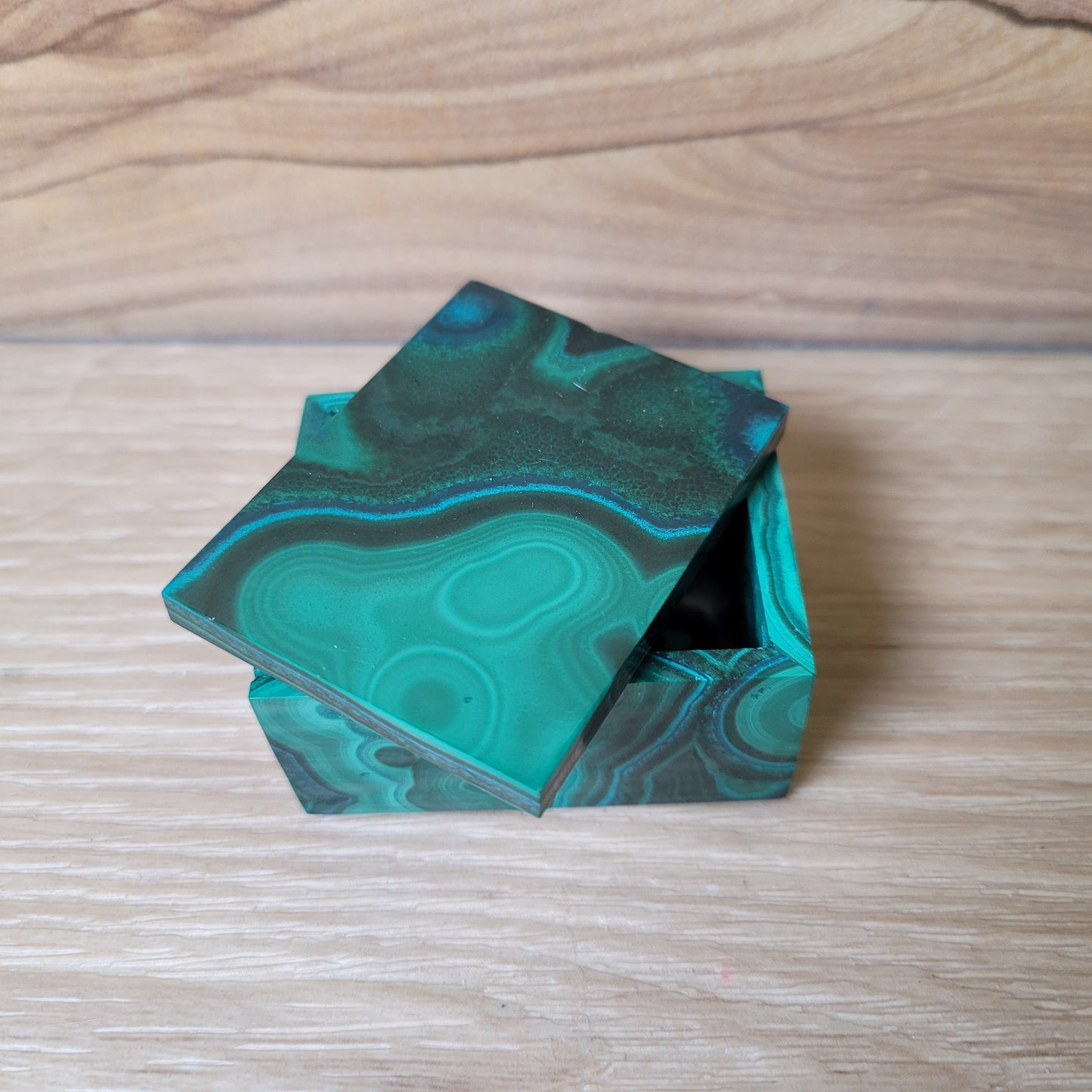 Malachite & Chrysocolla Box
