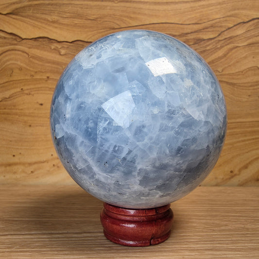 Blue Calcite Sphere