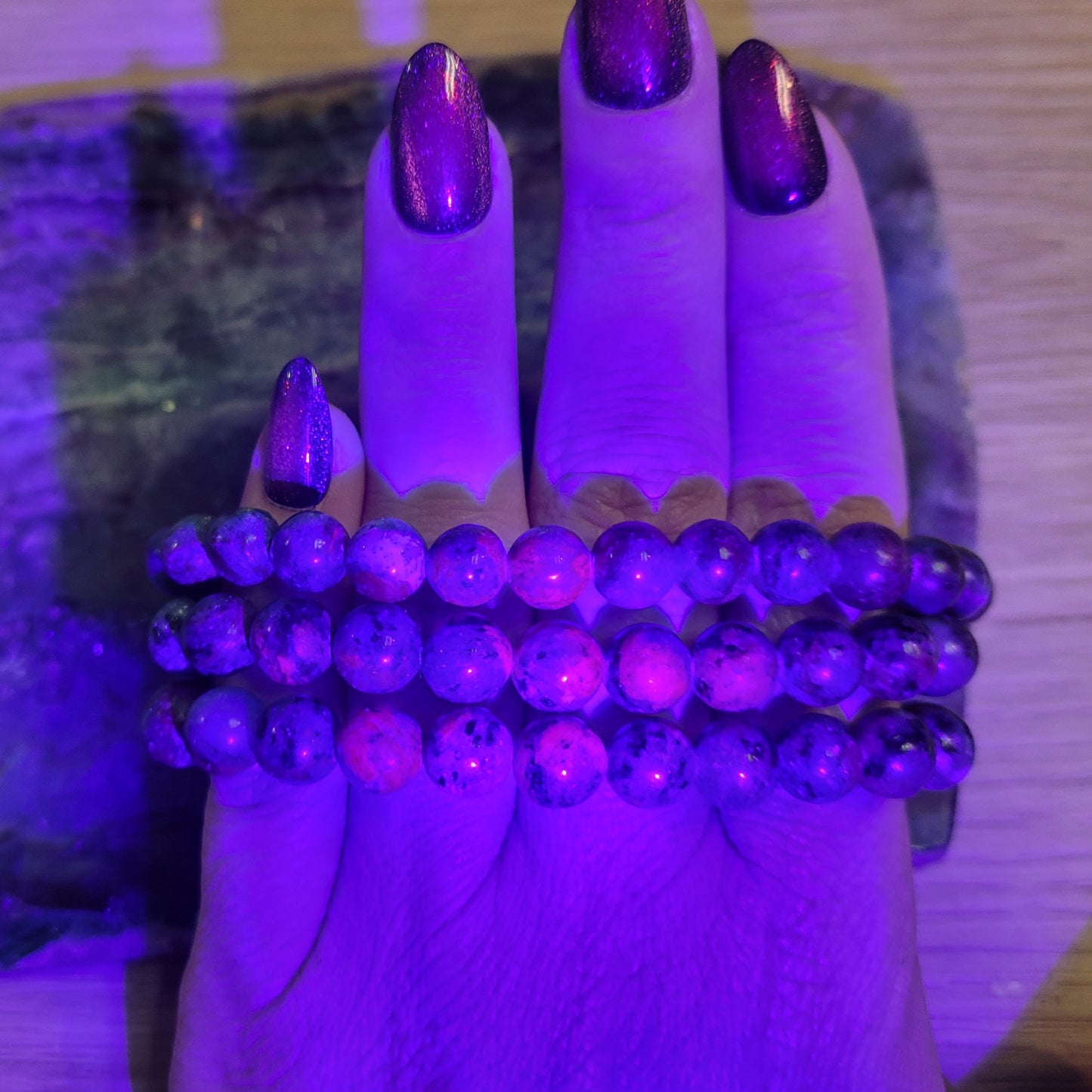 Ruby in Zoisite Bracelet - 8mm to 8.5mm