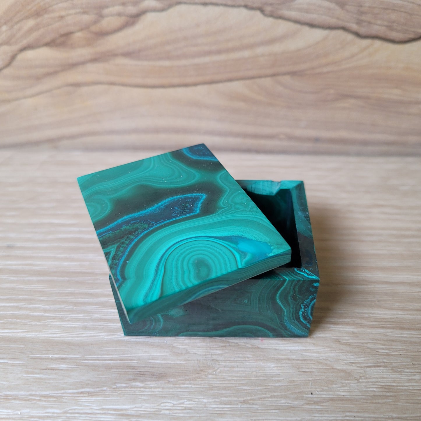 Malachite & Chrysocolla Box