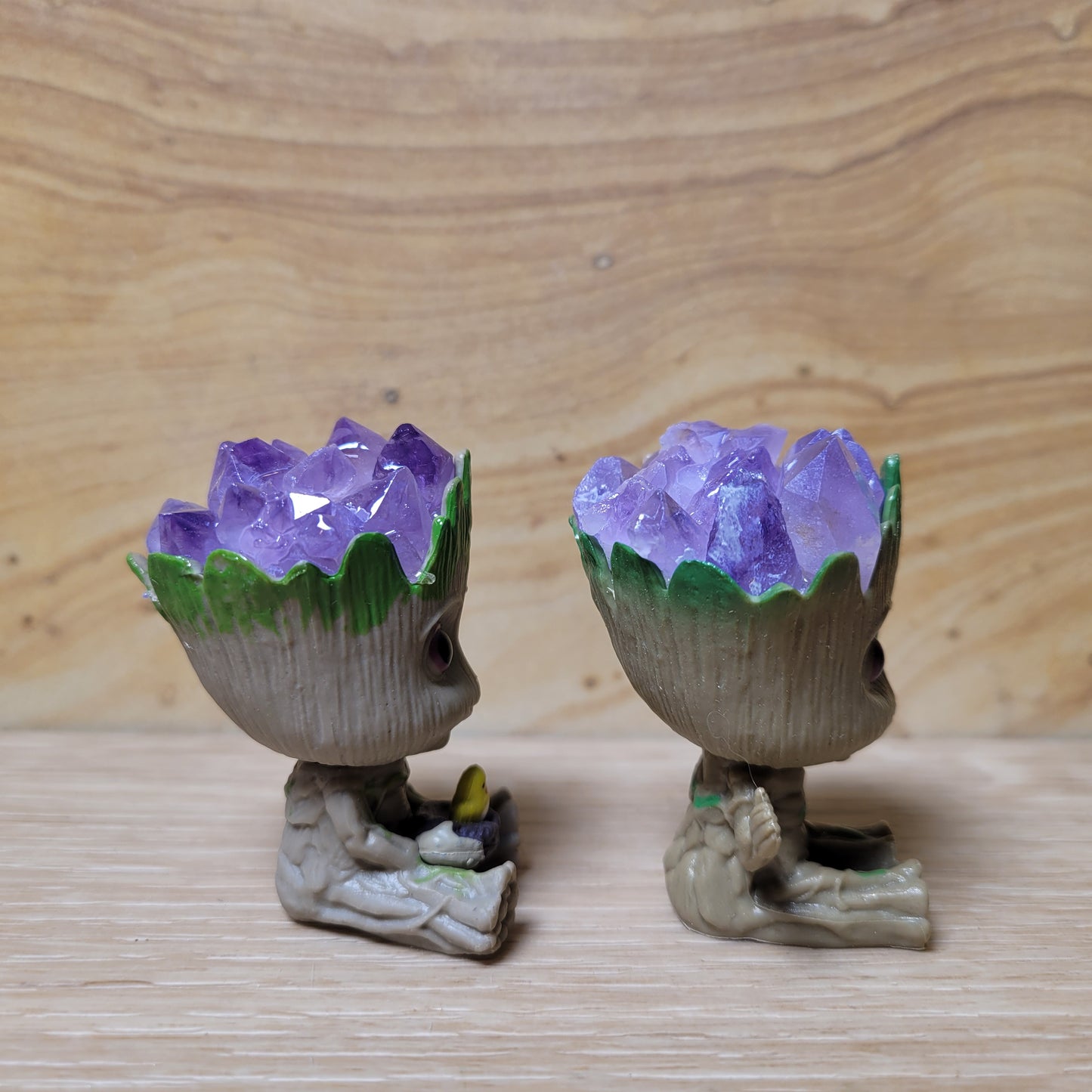 Amethyst "Groot" Figurine