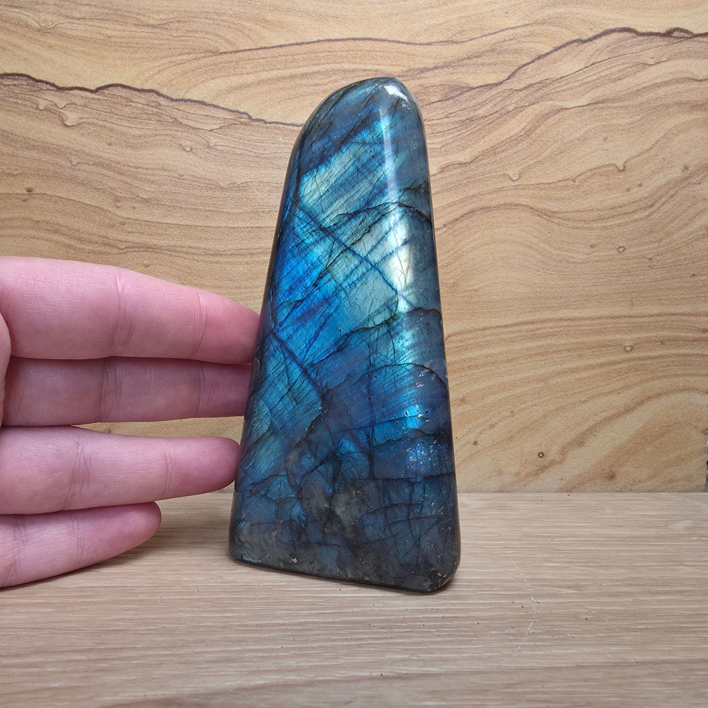Labradorite Freeform | Electric Blue Flash