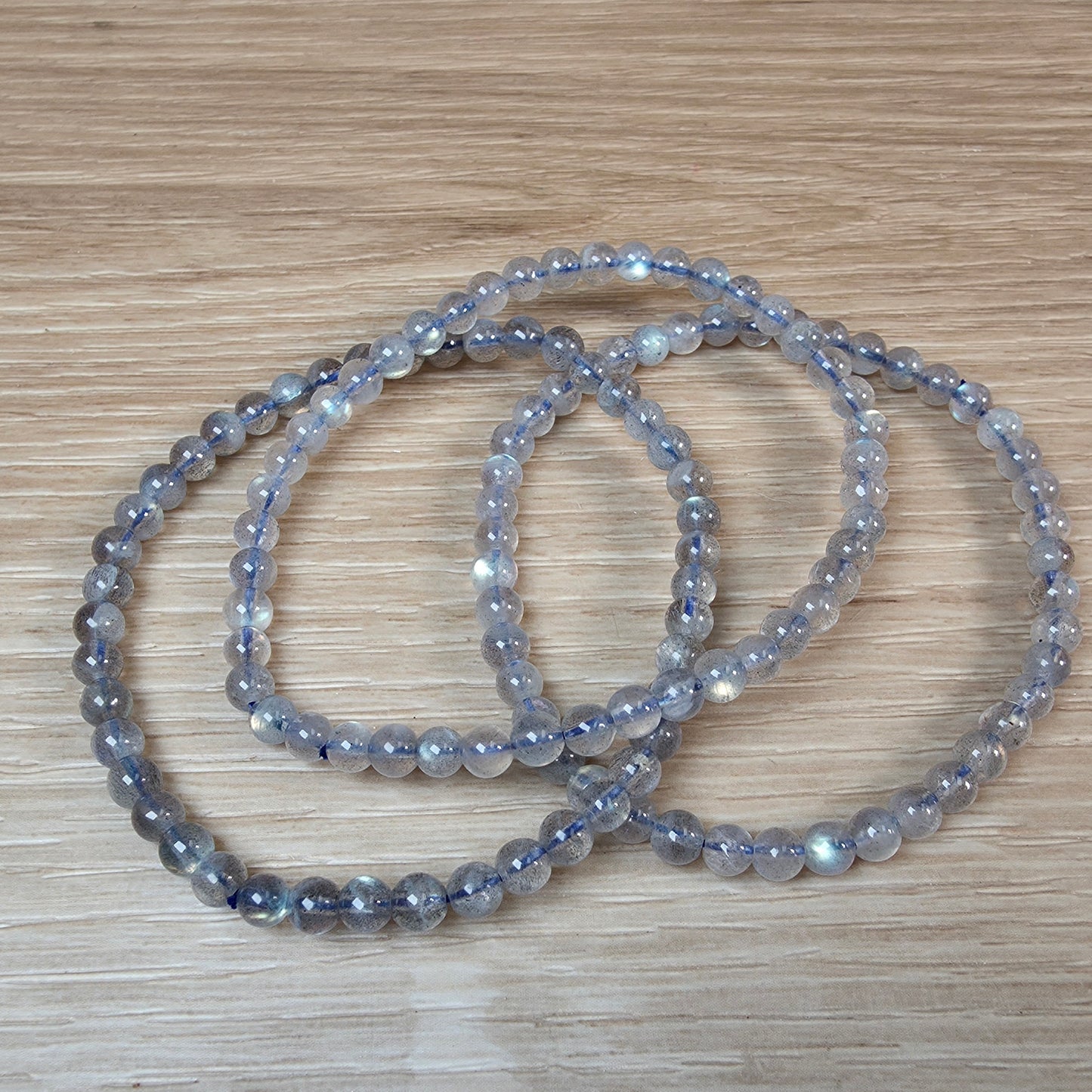 Labradorite Bracelet - 4mm to 4.5mm